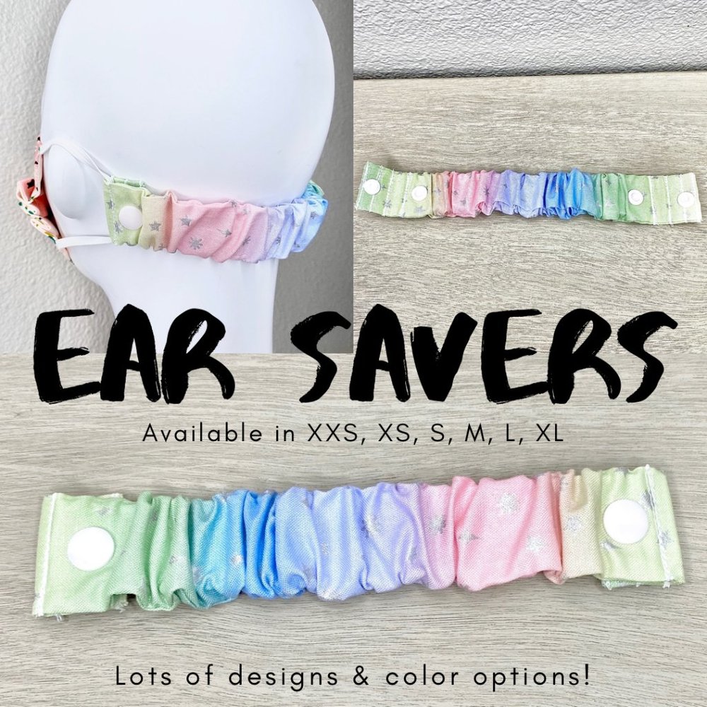THE BEST EAR SAVERS Multiple Sizes Rainbow Star